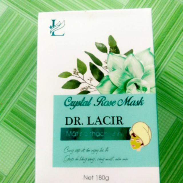 MẶT NẠ THẠCH ANH KHÔ DR. LACIR - PHỤC HỒI DA, LÀM SÁNG DA, GIẢM KÍCH ỨNG DA