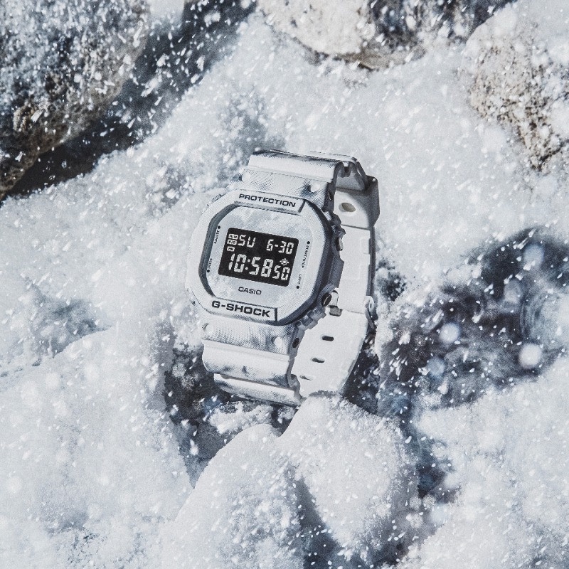 Đồng Hồ Casio Nam Dây Nhựa GSHOCK DW-5600GC-7DR Chính Hãng