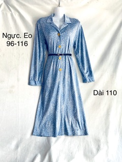 Đầm sơmi dáng suông size S-L