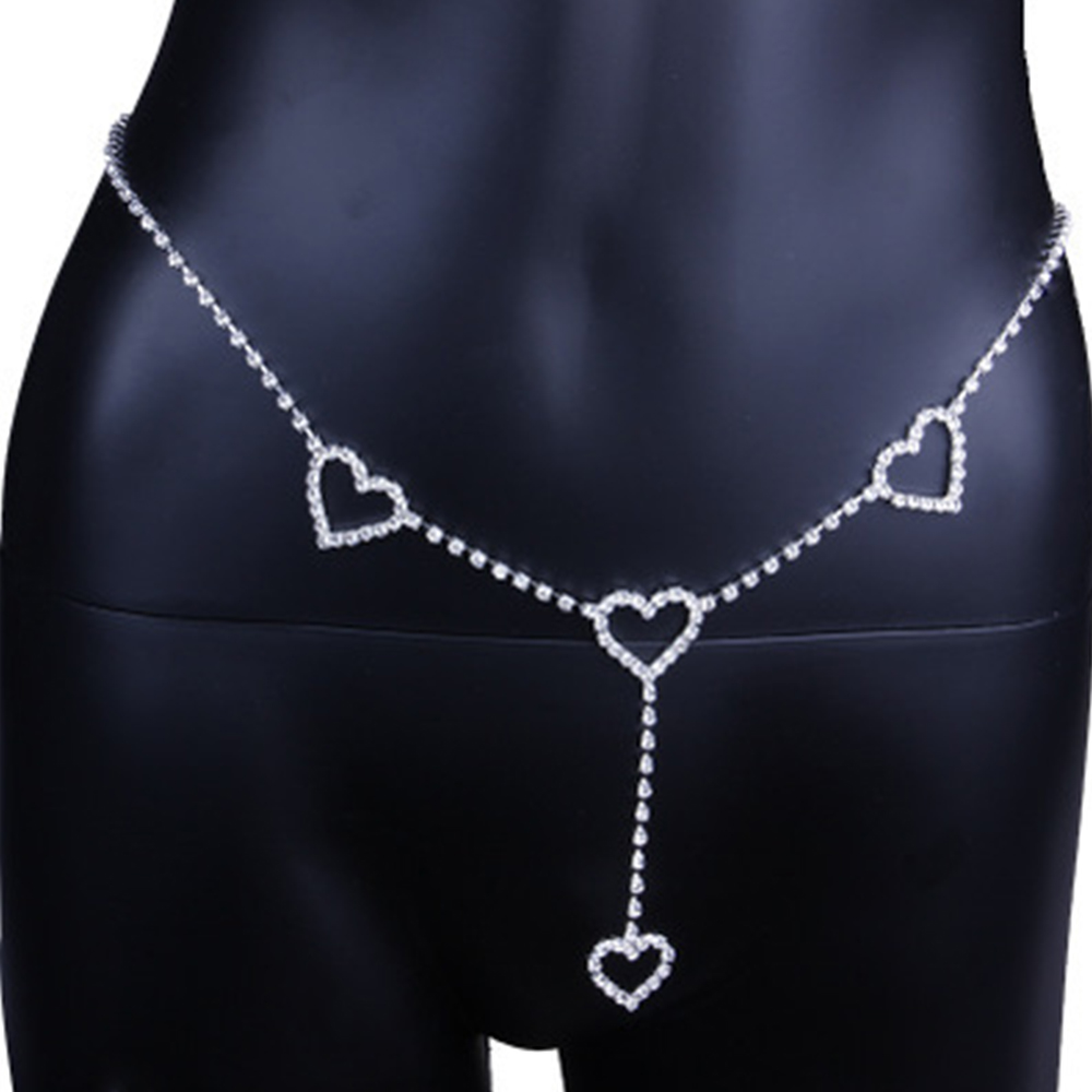 Chuỗi dây đeo thắt lưng hình trái tim quyến rũ cho nữ