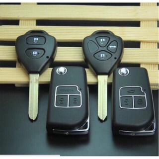 Vỏ chìa khoá toyota độ bấm gập đời 2005 - 2014