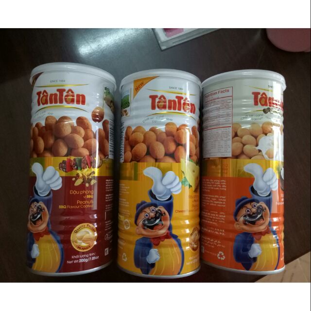 Đậu phộng Tân Tân lon 200g