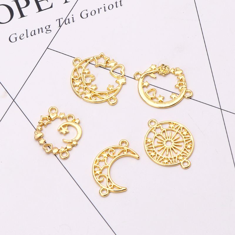 Set 5 Khuôn Silicone Làm Đất Sét 3D Tiện Lợi