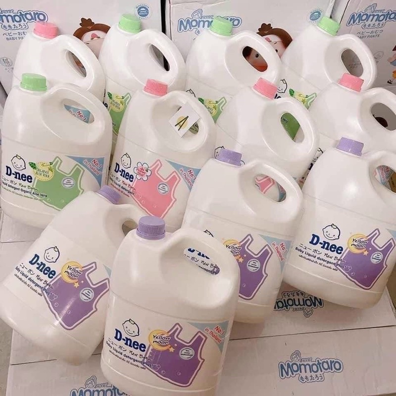 Nước giặt quần áo em bé Dnee 3000ml (Chính hãng D nee  có tem Đại Thịnh) cho trẻ em sơ sinh