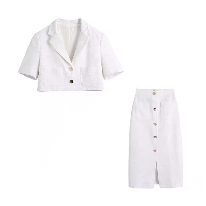 Set áo blazer chân váy Zara xuất