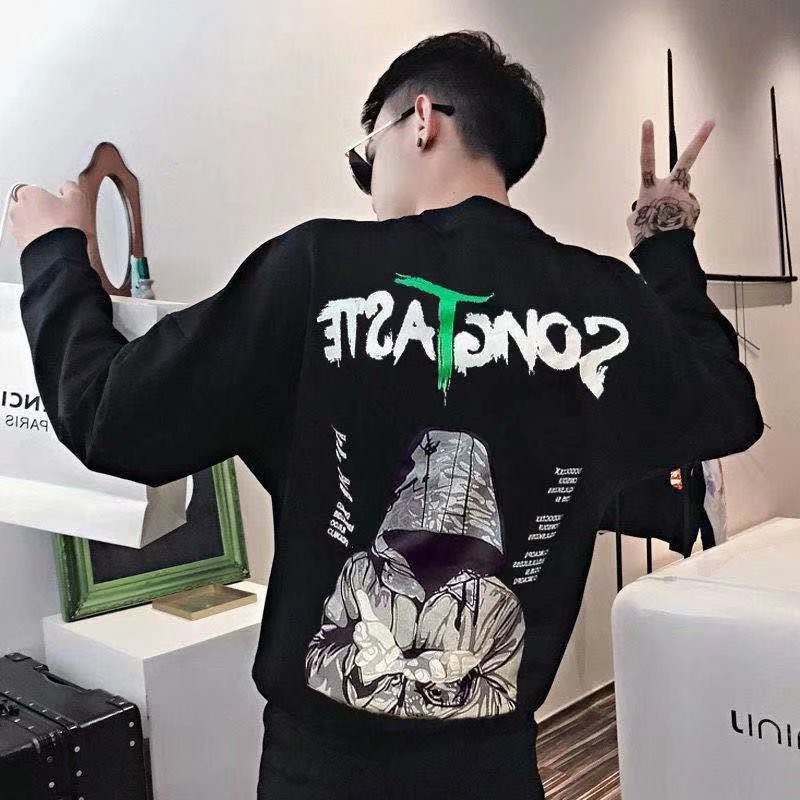 Áo Thu Đông, Áo Thun Nam - Nữ Style Hàn Quốc - Chất liệu Umi Dày Dặn - In 3D Cực Chất - TD59 | BigBuy360 - bigbuy360.vn