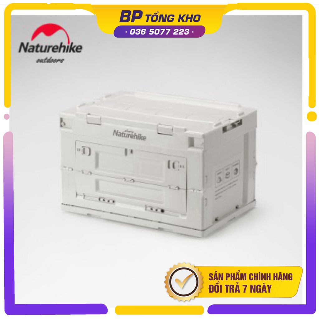 Thùng nhựa Naturehike NH20SJ036 gấp gọn đa năng chịu lực cao