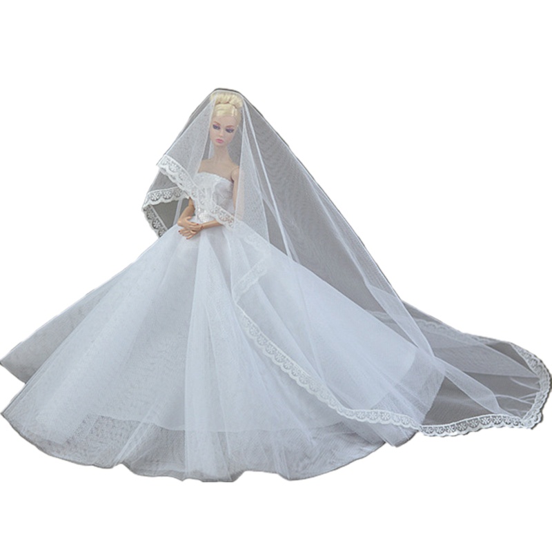 Bộ Trang Phục Dự Tiệc Dành Cho Búp Bê Dễ Thương Xinh Xắn