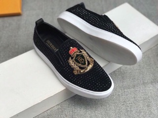 Giày slipon nam bbr đá mác