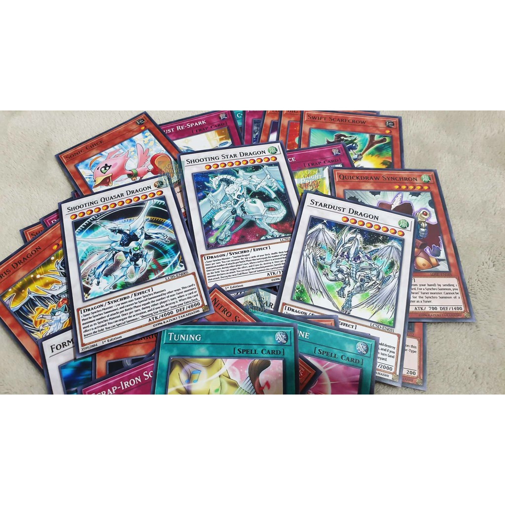 Bộ bài Yugioh - Stardust Dragon - Yusei Fudo Deck