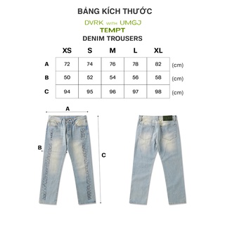 DVRK Quần jeans TEMPT