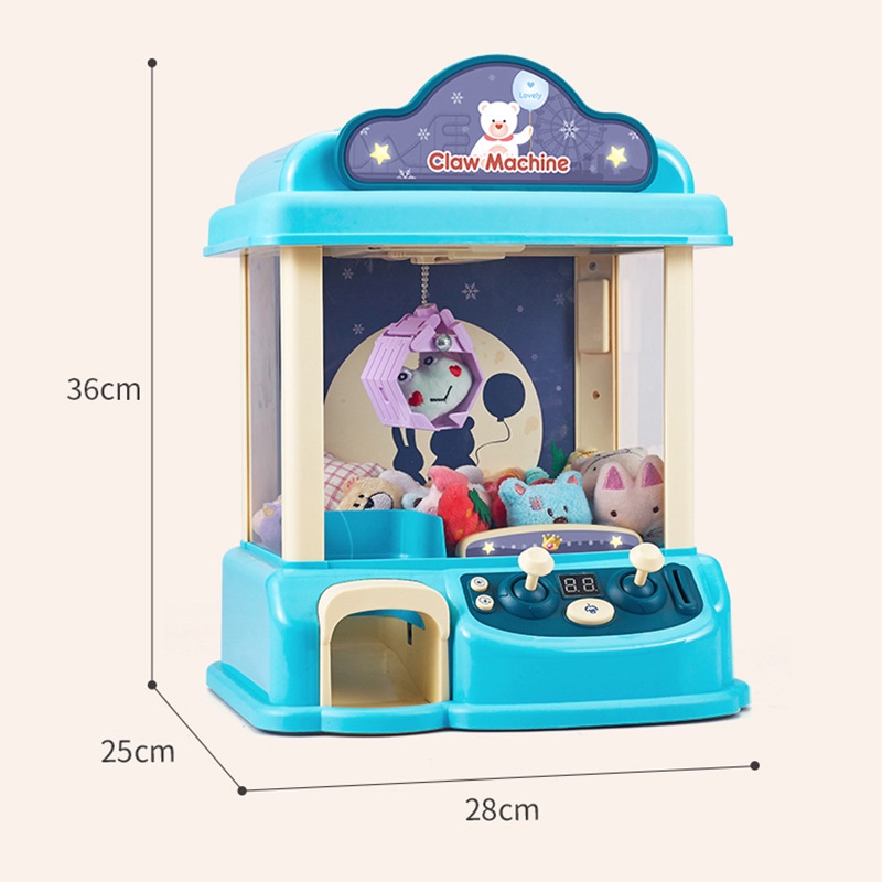 Máy gắp thú gấu bông siêu xịn quà tặng đồ chơi cho bé - LANA QUEEN