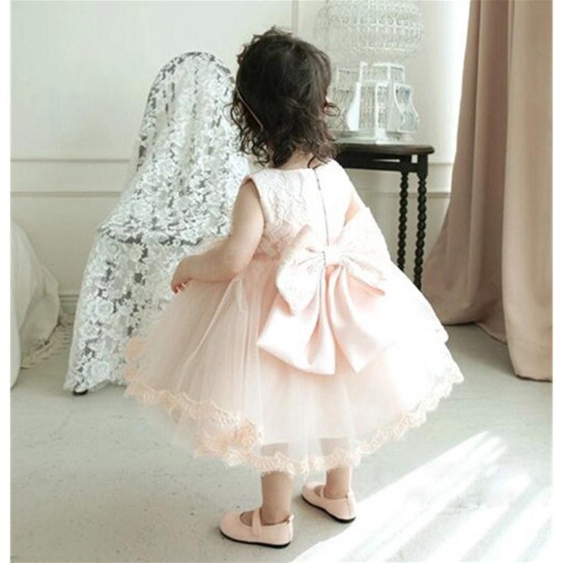 Đầm xòe công chúa phối ren xinh xắn cho bé gái hàng quảng châu cao cấp