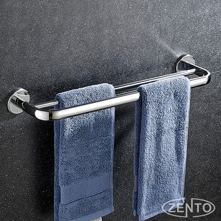Giá vắt, treo khăn kép inox Zento HA4643