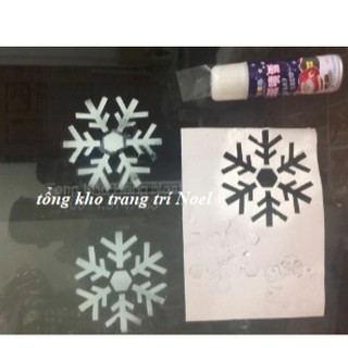 Khung xịt tuyết +bình xịt
