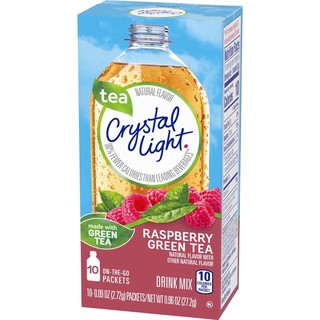 Combo 10 gói Bột pha nước trái cây Crystal Light không đường ăn kiêng keto/das/lowcarb