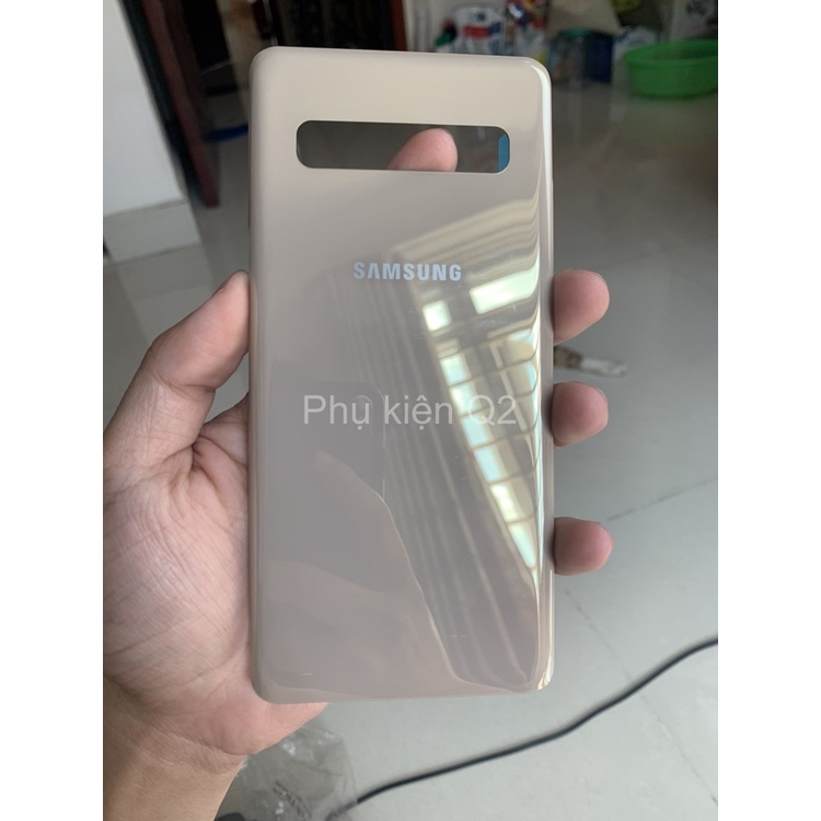 Nắp lưng kính Samsung S10-5G / SM-G977 kính lưng thay thế