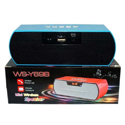 Ở NHÀ KHÔNG QUẠO - Loa bluetooth WSTER WS-Y69B - 1 đổi 1 - bao test 7 ngày - 1 ĐỔI 1