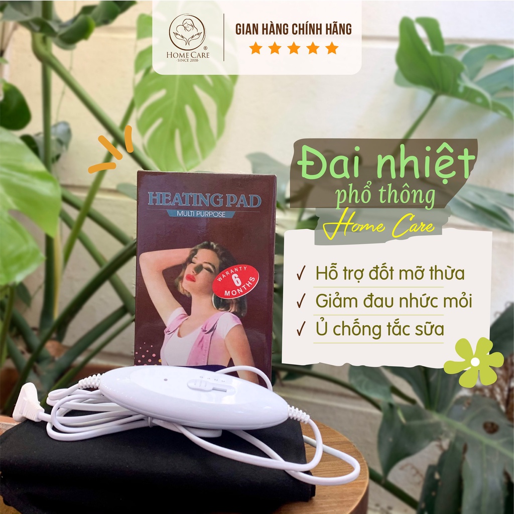 Đai nhiệt Heating Pad hỗ trợ giảm vòng 2 sau sinh giảm nhức mỏi