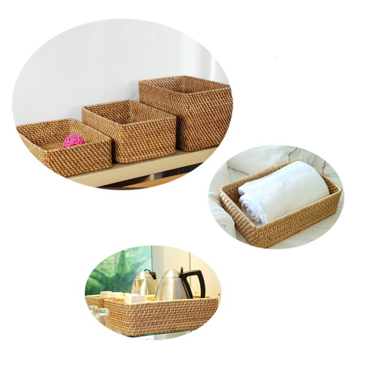 Giỏ mây tre đan THE BAMBOO các loại xuất khẩu