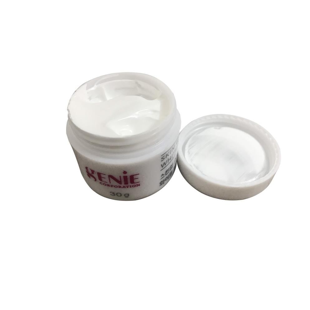 Kem Body Tinh Thể Nước GENIE SKIN UP SNOW WHITE BODY CREAM MINI 30gr