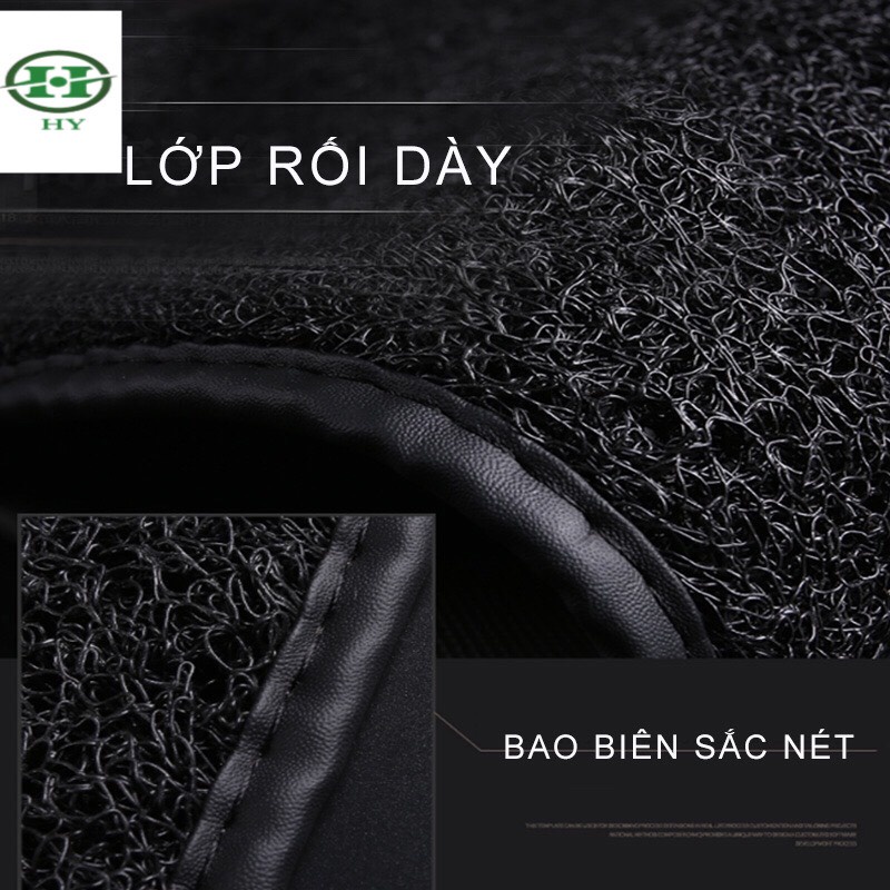 Thảm rối chống bẩn xe hơi, thay thế cho miếng rối ghế lái ô tô, chất liệu nhựa cao cấp chống bắt lửa