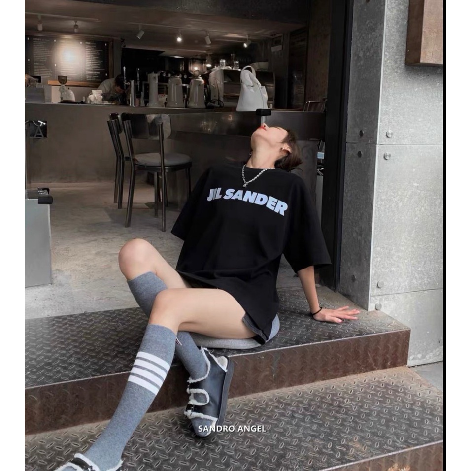 Áo Phông In BRAND LV, JILSANDER, BALEN, ESSENTIALS Nam Nữ Tay Lỡ - Store Unisex