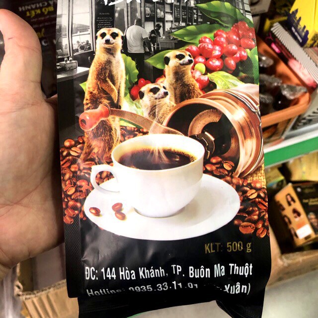 Cà phê Chồn Ban Mê bịch 500G