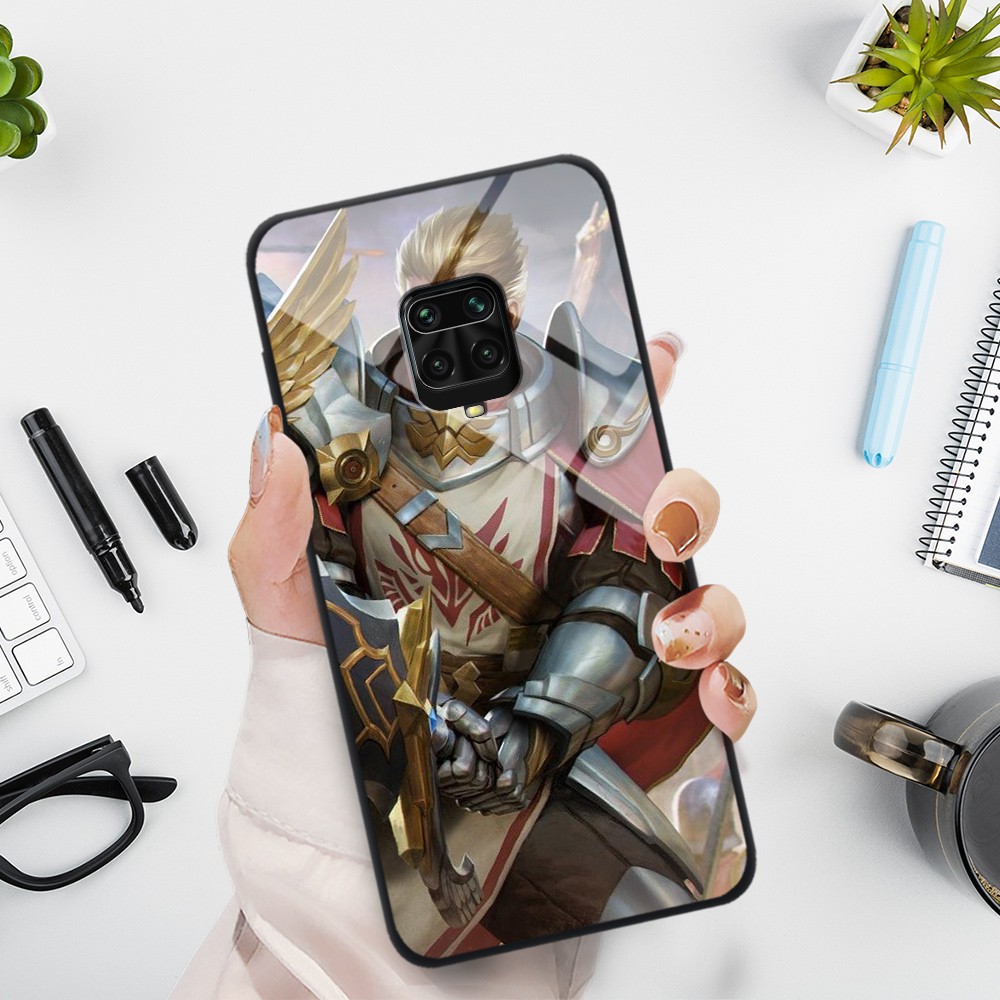 Ốp lưng kính Xiaomi redmi note 9s / note 9 pro in 3D hình tướng liên quân mobile