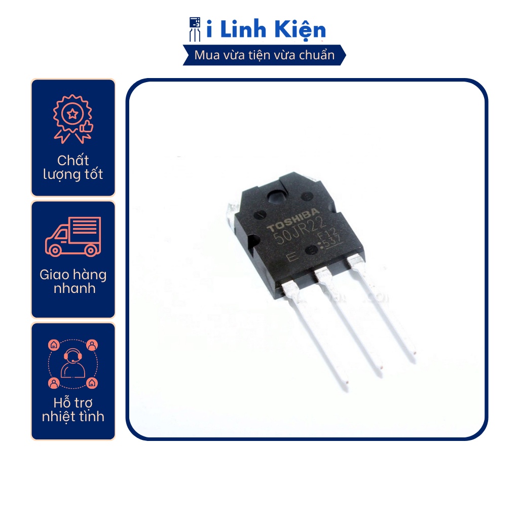 IGBT 50JR22 GT50JR22 50A 600V tháo máy chất lượng tốt ( kiểm tra trước khi gửi hàng)