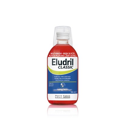 Nước xúc miệng bảo vệ nướu lợi cho niềng răng Eludril Classic 90 ml thumbnail
