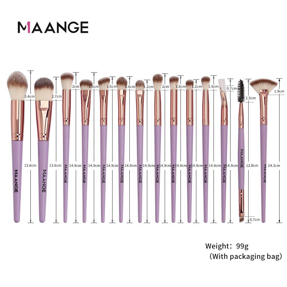 Bộ 5 / 14 Cọ Trang Điểm Thời Trang Cho Nữ