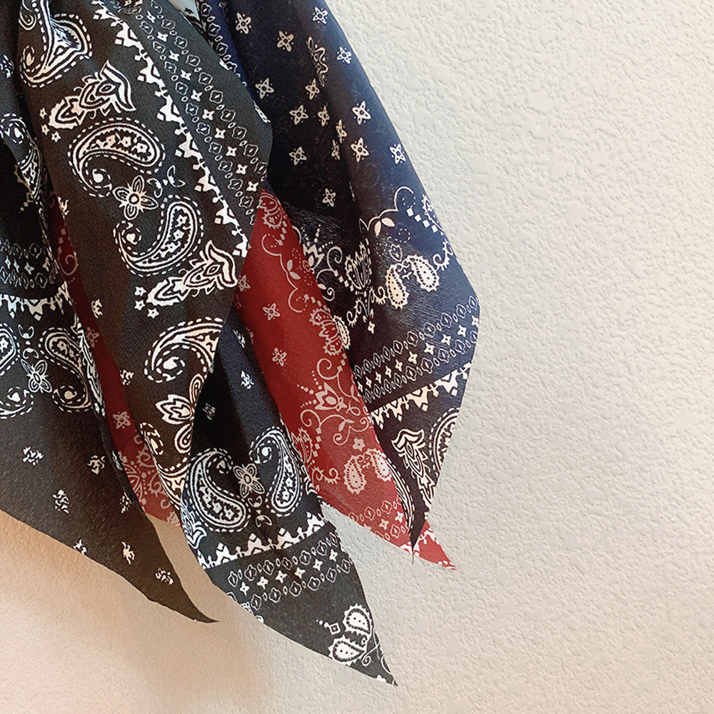 1 Dây Buộc Tóc Ruy Băng Co Giãn In Họa Tiết Hoa Phong Cách Bohemian Cho Nữ