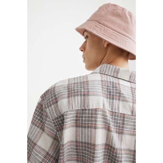 Mũ H&m twill bucket/ Sun visor