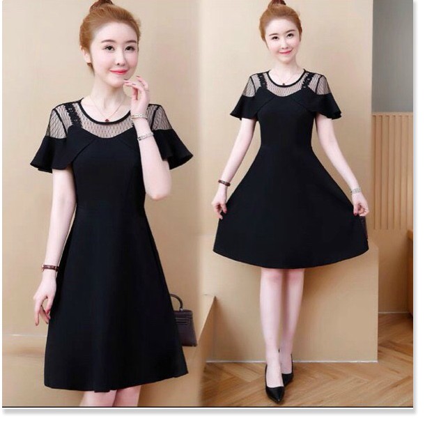 ĐẦM COTTON LẠNH 2 MÀU SANG TRỌNG THÍCH HỢP CHO CÁC BẠN ĐI DỰ TIỆC,ĐI CHƠI,DẠO PHỐ THỜI TRANG MỚI KME