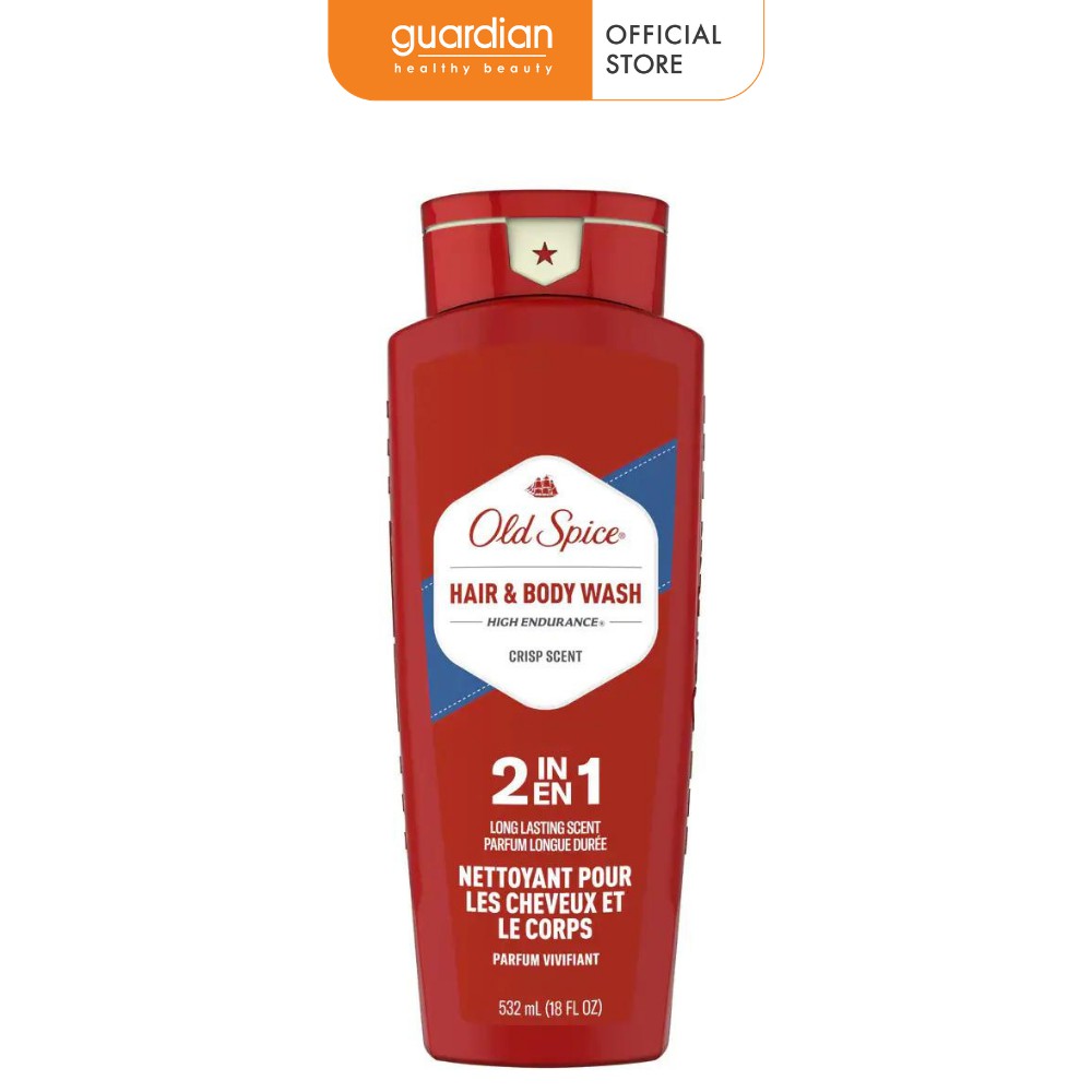 Tắm Gội 2In1 Old Spice High Endurance 532ml