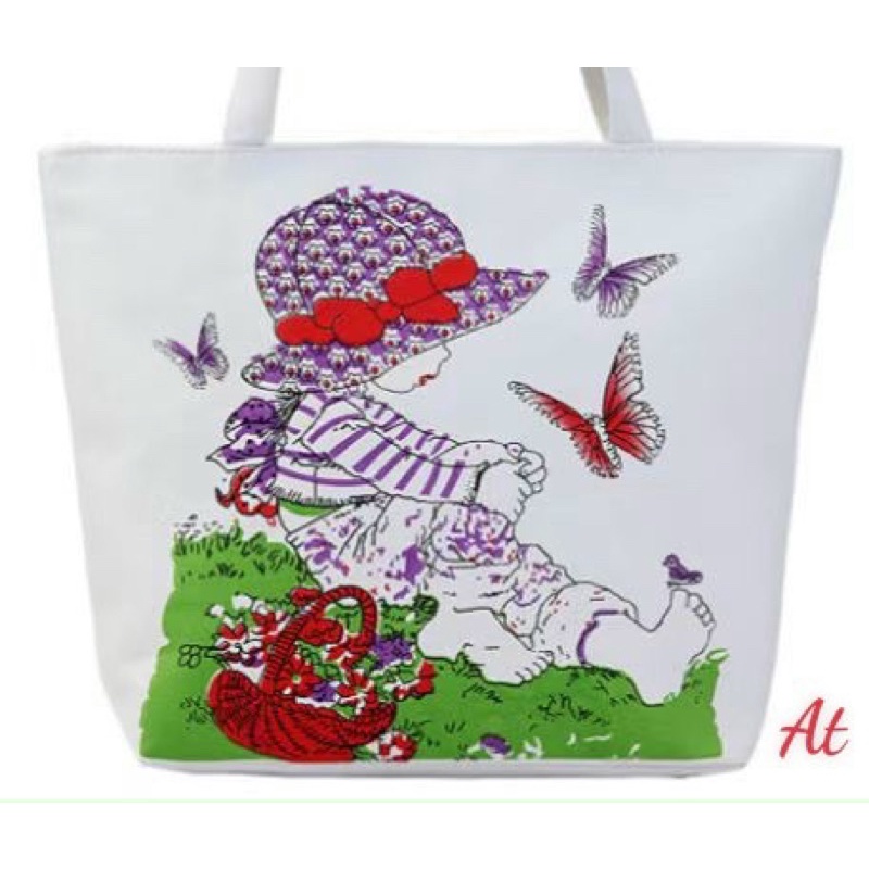 túi vải dễ thương túi xách đeo vai