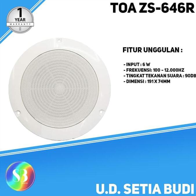 Mới Loa Âm Trần Zs-646R Chất Lượng Cao