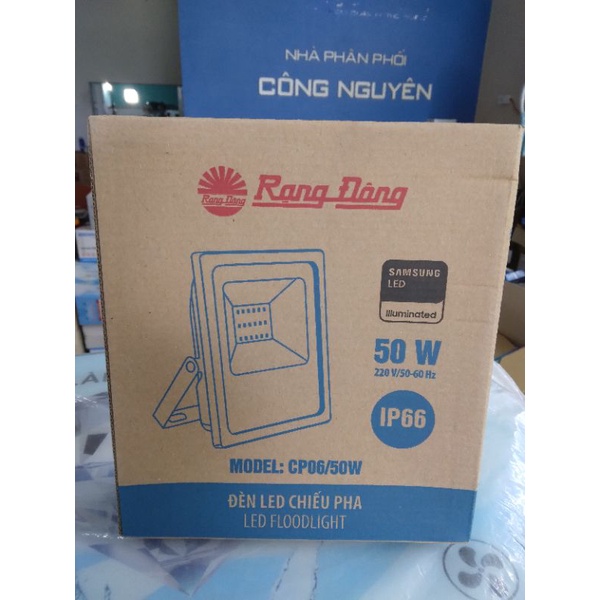 Đèn pha LED chính hãng Rạng Đông. Bảo hành 2 năm đổi mới.