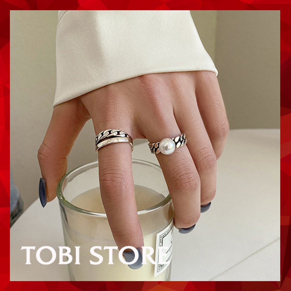 Nhẫn bạc nữ TOBI STORE nhiều kiểu dáng N91