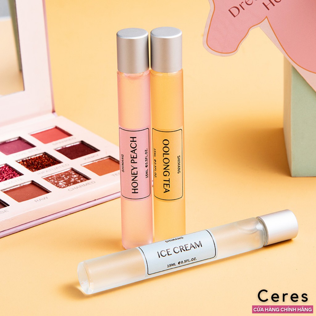 Nước Hoa 🏵️𝑭𝒓𝒆𝒆𝒔𝒉𝒊𝒑🏵️ Nước Hoa Nữ Shimang - Nước Hoa Mini Lăn Body Mist 12ml | Thế Giới Skin Care