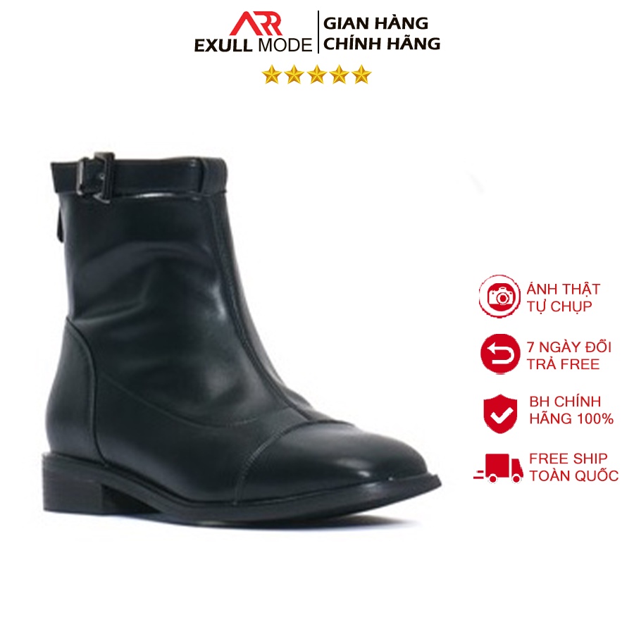 Giày boot nữ da cao cấp, quyến rũ Chính hãng Exull Mode 1018600160