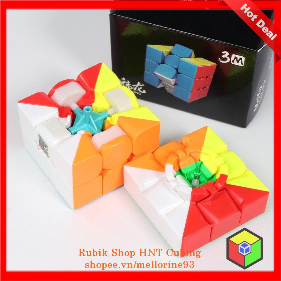 Đồ Chơi Rubik 3x3 MoYu Meilong 3M  Meilong 3 M - Khối Lập Phương Rubic 3 Tầng