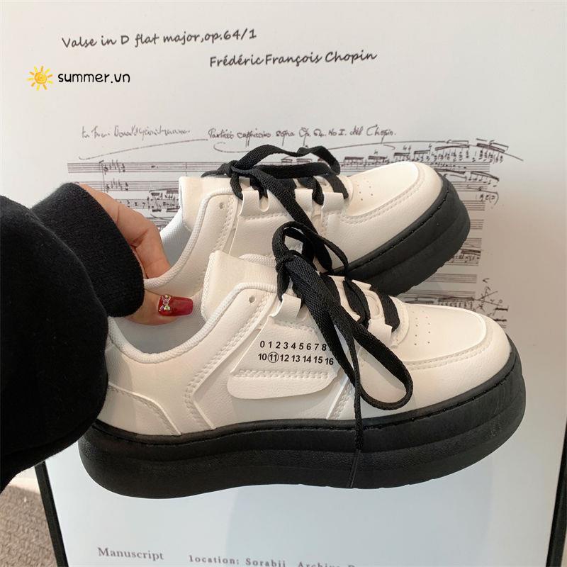 Giày Thể Thao Đế Dày Thời Trang Xuân Hè 2022 Phong Cách Hong Kong Cổ Điển Hàng Mới