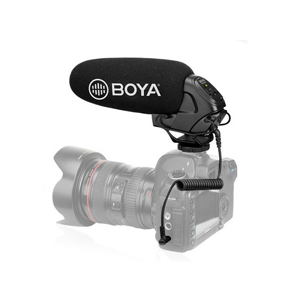 BOYA BY-BM3031 - Hàng Chính Hãng - Mic thu âm cổng 3.5mm dành cho Máy ảnh