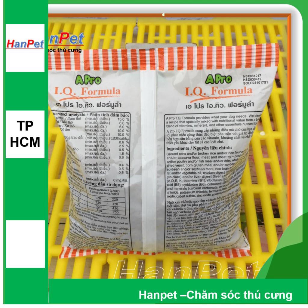 [G02] HCM-Thức ăn dạng viên cho chó APRO - xuất xứ Thái Lan - dùng cho chó mọi lứa tuổi - gói 500gr (hanpet 235) S026