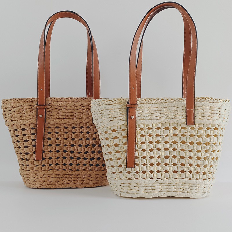 Túi Cói Đan Dây Da Được Yêu Thích Nhất - Phong Cách Vintage, Giao Hàng Nhanh 1h tại Đà Nẵng, Lỗi 1 Đổi 1