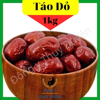 Táo Đỏ 1kg sấy khô (Quả to, Ngọt, Thơm, Hàng chất lượng) có thể ăn vặt