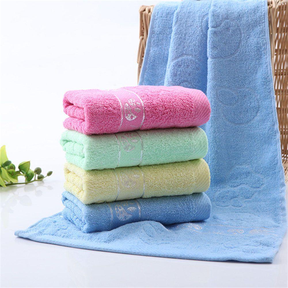 Khăn Lau Mặt Vải Cotton Mềm Chất Lượng Cao 33cm * 73cm