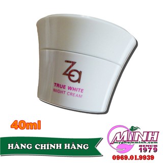 Kem Dưỡng Sáng Da Ban Đêm True White Za